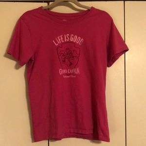 Authentic “Life Is Good” t-shirt
